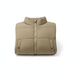 Blousons d'hiver chauffants personnalisés pour femmes, en maille brillante et respirante, avec décoration de lettres, en nylon, fabricant OEM/ODM - Product Image 6