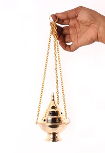 เครื่องหอมทองเหลืองพร้อมโซ่แขวนผู้ผลิตและส่งออก - Product Image 5