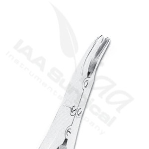 Rongeur à os manuel à double action 10x18mm en acier inoxydable, design droit et courbé, classe I, réutilisable pour usage médical hospitalier - Product Image 5