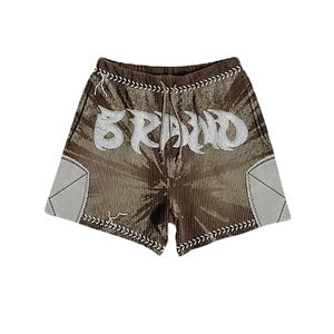 เสื้อยืดโอเวอร์ไซส์พร้อมกางเกงขาสั้นผ้าเฟรนช์เทอร์รี่ พิมพ์ลาย DTG แบบกำหนดเอง สำหรับขายส่ง - Product Image 5