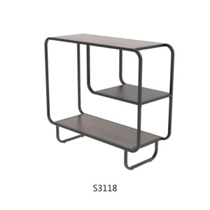 Mueble de Salón Moderno que Ahorra Espacio con Estructura Metálica y Diseño de Panel Plano para Almacenamiento en Apartamentos - Product Image 1