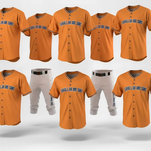 Ensemble de maillots de baseball personnalisés pour équipes, hommes et femmes, respirant, léger, vêtements de sport, fournisseur en gros, OEM - Product Image 5