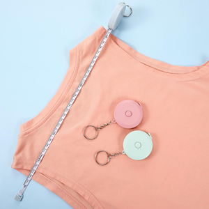 Mètre ruban rond portable avec fonction de rétraction automatique, couleurs pastel, pour la mesure corporelle et les cadeaux - Product Image 6