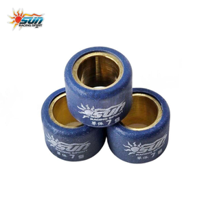 Rodillos de Polea CVT SUN Racing Taiwan BEAT ICON 16x13mm 7G Azules (6 Piezas) Nuevos para Transmisión de Scooter, Reparación/Actualización - Product Image 4