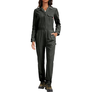 Conjunto de Ropa de Trabajo Unisex de Color Sólido, Camisa de Manga Corta y Pantalones de Viscosa/Poliéster, Transpirable, Ecológico, de Secado Rápido, Talla Grande, Peso Medio - Product Image 1