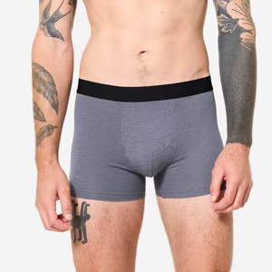 Sous-vêtements pour homme, caleçons confortables et respirants, logo personnalisé, haute élasticité, 95% polyester, 5% élasthanne, caleçons boxer pour homme - Product Image 3
