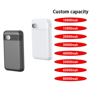 Vente en gros usine : Batteries externes portables 5000 mAh pour <span class=keywords><strong>iPhone</strong></span>, personnalisation du logo, chargeurs de téléphone 100000 mAh, 50000 mAh, station de charge 5000 mAh - Product Image 1