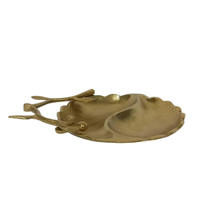 Ensemble de plateaux de service rectangulaires longs en métal noir mat moderne, plateaux décoratifs pour la table, plateaux de rangement avec pieds - Product Image 6
