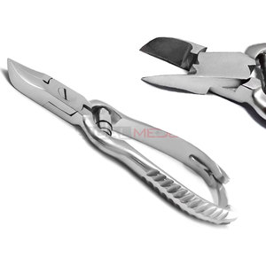 <b>Toe</b> Nail Clipper Cutter with Ring Barrel Spring Professional Nipper Cutter Thick Ingrown Nails Barrel Spring Cutters Ergonomic - Product Image 6