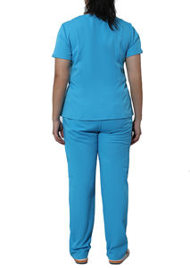 Uniforme de Enfermera de Manga Corta Cómodo y Elegante, Diseño Personalizado, Uniformes Médicos Unisex de Última Moda - Product Image 4