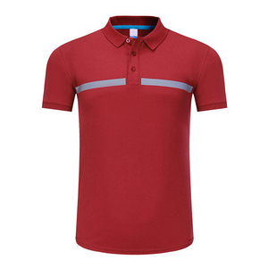 Chemises de travail haute visibilité pour hommes, polos de sécurité réfléchissants, respirants, 100% polyester, pour la construction - Product Image 4