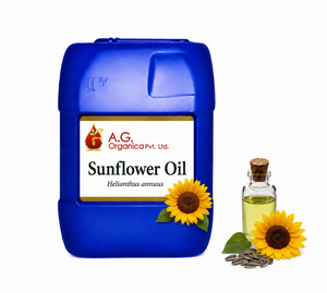 Huile de tournesol biologique en gros pour la cuisson, les cheveux, la peau et le massage – Huile végétale naturelle pressée à froid de qualité supérieure - Product Image 2