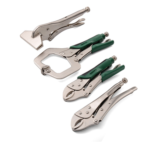 Round Nose Smooth Handle Bolt <b>Pliers</b> 10 Inch C Type Heavy Duty Flat Nose 11 Inch - Product Image 4