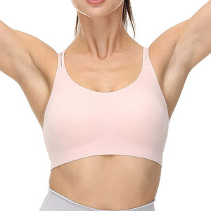 New Arrival High Quality Women Sports Bra Seamless Breathable Yoga Fitness Wear Sports Gym Bra In Wholesale Rate Sports Bra - Product Image 1