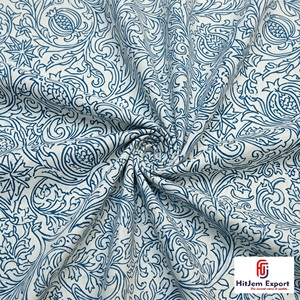Tissu en coton imprimé numérique de qualité supérieure, fabricant de textiles sur mesure, OEM ODM, tissu en coton pour robes, vente en gros, fournisseur sur commande - Product Image 5