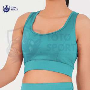 Soutien-gorge de sport pour femme, confortable, fin, léger, tendance, best-seller, service impeccable, impression de logo personnalisé, pour la course et le fitness à fort impact - Product Image 3