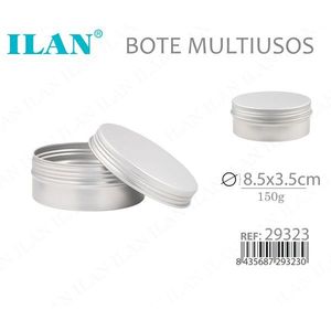 Contenitore in Latta Multiuso Iln 8.5x3.5cm 150g Barattolo per Conservazione - Product Image 3