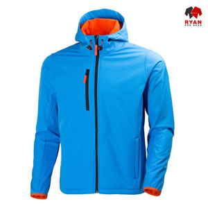 แจ็คเก็ตซอฟต์เชลล์ดีไซน์พิเศษสำหรับผู้ชาย ยี่ห้อ Ryan Pro Gear แบบซิป พร้อมโลโก้สั่งทำพิเศษ ทรงปกติ - Product Image 4