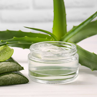 Gel Semisólido de Aloe Vera 100% Puro y Natural Prensado en Frío con Vitamina C Nutritiva, Certificado GMP, Hidratante para Rostro y Cuerpo, para Todo Tipo de Piel