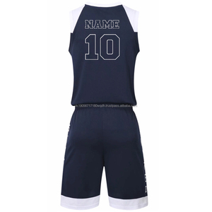 Fully Sublimation Custom Printed 100% <b>Polyester</b> Plus Size Quick Dry Blank Uniform Sets Reversible Basketball Jersey and <b>Shorts</b> - Product Image 4