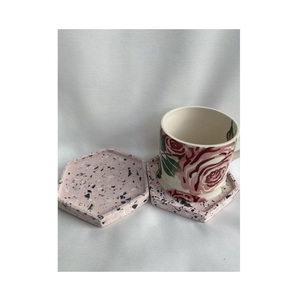 Eco-Friendly <b>Marble</b> Customizable Coasters for <b>Coffee</b> Tea Use Luxury Kitchen Styling <b>Table</b> Decor Hotel Wedding Use Coaster <b>Sets</b> - Product Image 1