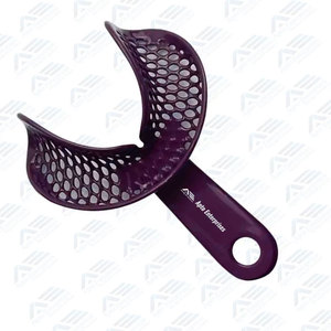 Professional Medic Instruments and Surgical Dental Tools Colorful Stainless Steel Dental Impression <b>Bite</b> Trays - Product Image 2