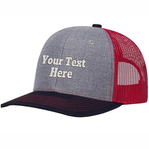 Gorra de béisbol deportiva con logotipo personalizado al por mayor, bordado 3D, de espuma y malla, de color sólido, de alta calidad. - Product Image 1
