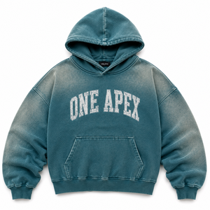 เสื้อฮู้ดโอเวอร์ไซส์สำหรับผู้หญิง ONE APEX ผ้าฟลีซเนื้อหนานุ่ม ระบายอากาศได้ดี ซับในอย่างดี สไตล์วินเทจ ลุคซักย้อนยุค เหมาะสำหรับฤดูหนาว - Product Image 5