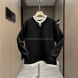 Sudadera Holgada con Capucha y Cuello Redondo, Estilo Coreano, Versión Simple y Limpia, Abrigo de Invierno 2024 - Product Image 2