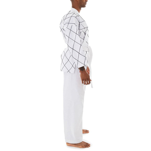 Uniforme de judo professionnel fabriqué par un fabricant spécialisé, 100% coton respirant, tenue d'entraînement avec ceinture - Product Image 5