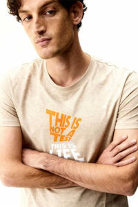 Camiseta '' SOSH 4 '' para hombre, camiseta con la frase "This Is Not A Test" - Product Image 5