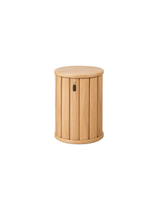 Tabouret de bar moderne avec dossier en rotin et assise rembourrée en bois massif pour bar à domicile ou restaurant - Product Image 4