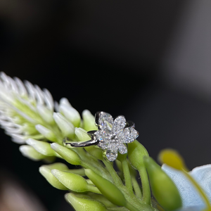 แหวนหมั้นเพชรทรงลูกแพร์ 1.80 กะรัต รับรองโดย IGI ทองคำขาว 14K ของขวัญวันครบรอบสุดโรแมนติก - Product Image 4