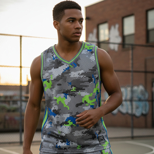 Uniforme de Baloncesto de Diseño de Lujo, Sublimación, Tela de Malla Transpirable, Conjunto de Camiseta de Baloncesto, Venta al Por Mayor, Ropa Profesional - Product Image 6