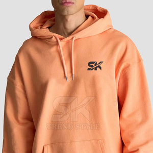 Hoodies unisexe surdimensionnés en coton 100% pour hommes, service OEM, vente en gros, prix abordable, les plus vendus - Product Image 2