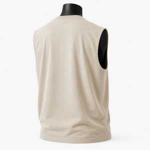 Tank Tops <b>Men's</b> Fitness Gym Summer Cotton <b>Vest</b> Male Sleeveless Tops <b>Slim</b> Fit Casual Style Camo Design Breathable <b>Man</b> Tank Tops - Product Image 5