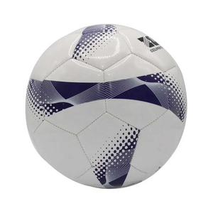 Balón de Fútbol SHARISSA INTERNATIONAL WA-FB-025 Blanco y Azul de PU con Impresión por Sublimación para Todas las Temporadas, Uso en Exteriores, Entrenamiento, Adulto XL - Product Image 1