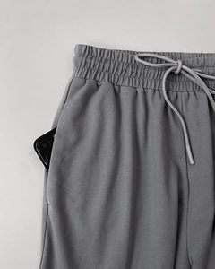 Women's Rhinestone Hoodie Sweatpants Set Gray 2 Piece Casual Loose Fit Full Sleeve Cropped <b>Top</b> With Drawstring Pants - Product Image 3