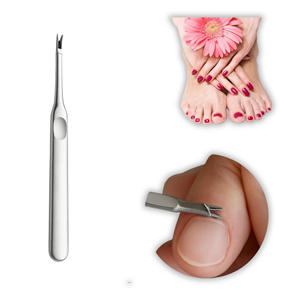UBI - Cortador y Recortador de Cutículas en Forma de V de Acero Inoxidable Reutilizable para Manicura, Herramienta para Eliminar Cutículas de Uñas - Product Image 4
