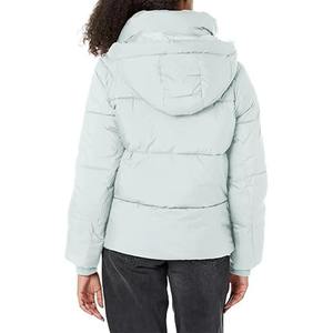 Veste matelassée d'hiver sur mesure, chaude et respirante, à capuche, séchage rapide, en tissu peigné, extérieur polyester, pour homme - Product Image 6