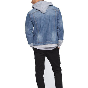 2025 Men's Loose Fit Casual Wear Best Style <b>Denim</b> <b>Jackets</b> for Unique Style Washed Hot Selling Wholesale <b>Denim</b> <b>Jackets</b> - Product Image 4