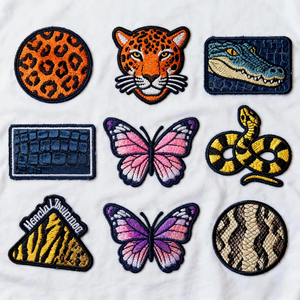 OEM Embroidery Patches Custom Shape Canvas Fabric Custom Logo Custom-Made High Quality Custom Colors <b>Machine</b> Embroidered <b>Badges</b> - Product Image 5