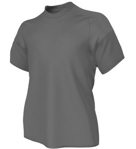 T-shirt pour homme à col montant, style coréen, coupe ample, tissu épais, esthétique urbaine, uni et vierge - Product Image 3