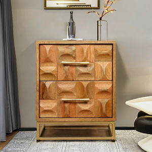 Armoire de salon moderne en bois massif, modulaire, réglable en hauteur, écologique, gain de place, facile à assembler - Product Image 2