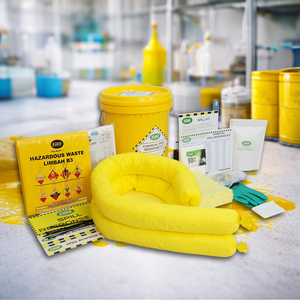 Kit de déversement de produits chimiques de laboratoire de 20 L dans un conteneur transparent résistant aux intempéries pour l'industrie des laboratoires - Product Image 3