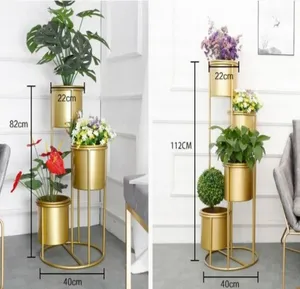 Jardinière en fer de qualité supérieure avec finition galvanisée, facile à nettoyer avec un chiffon sec. Jardinière en fer d'un fournisseur indien pour l'exportation en gros. - Product Image 3