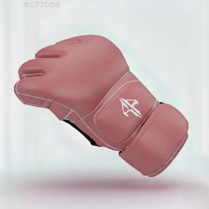 Gants de boxe pour hommes en cuir PU de qualité 2026, légers, à doigts entiers, avec fermeture lacée, personnalisables RIVIAN - Product Image 5