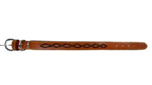 Custom Colors Genuine Cow Leather Dog <b>Collar</b> with Soft Padding and Waterproof Feature - Product Image 4