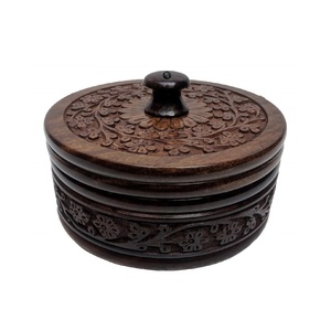 Boîte à Chapati Artisanale en Bois de Qualité Alimentaire 2026, Anti-humidité, Compatible Lave-vaisselle, Grande Capacité, Ustensile de Cuisine Traditionnel - Product Image 5