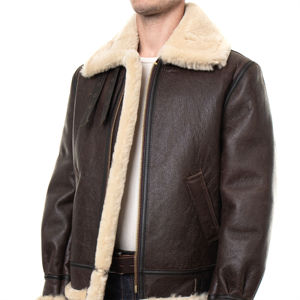 New Causal Vintage PU Leather <b>Jacket</b> Coat Men Spring Outfit Design Motor Biker Pocket Leather <b>Jacket</b> New Arrival Men's Casual - Product Image 5